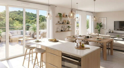 Programme immobilier neuf LES MAS DU ROUCAOUDO - Fuveau appartements lumineux entre village et garrigue (13710) - Référence : 17603