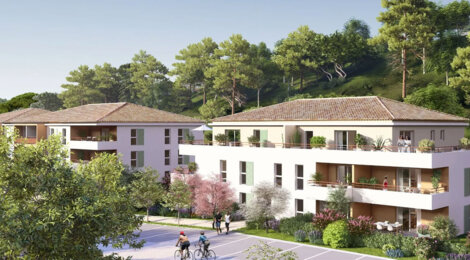 Programme immobilier neuf LES MAS DU ROUCAOUDO - Fuveau appartements lumineux entre village et garrigue (13710) - Référence : 17603