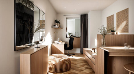 Programme immobilier neuf 26 Libération - Gaillard réhabilitation en coeur de ville proche de Genève (74240) - Référence : 12606