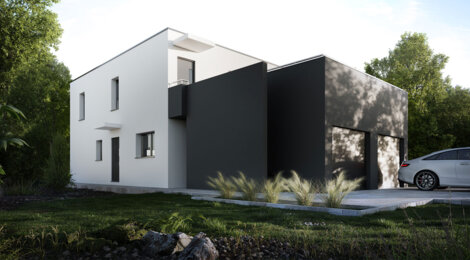 Programme immobilier neuf Duo CCMI - Gambsheim proche du centre et à 10 min à pied de la gare (67760) - Référence : 14164