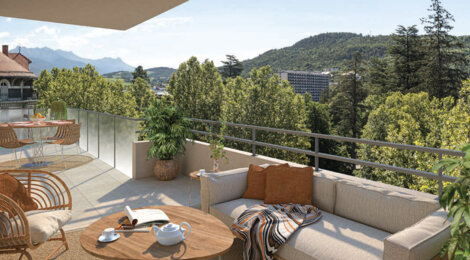 Programme immobilier neuf Carré Vapincum - Gap  à quelques minutes du centre-ville face à la colline Saint-Mens (05000) - Référence : 12640