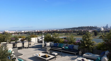 Programme immobilier neuf Les Terrasses de L'Hippodrome - Garches : appartements neufs du 2 au 5 pièces avec vue sur l'hippodrome de Saint-Cloud (92380) - Référence : 14963