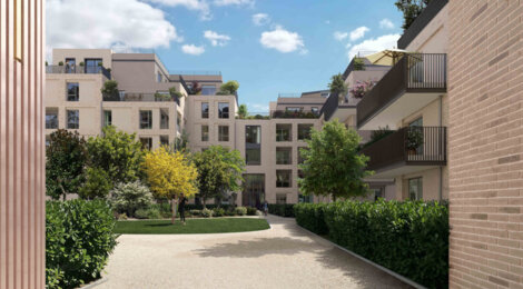 Programme immobilier neuf Les Terrasses de L'Hippodrome - Garches : appartements neufs du 2 au 5 pièces avec vue sur l'hippodrome de Saint-Cloud (92380) - Référence : 14963
