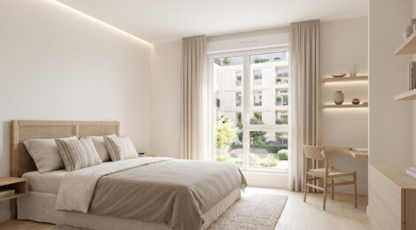 Programme immobilier neuf Les Terrasses de L'Hippodrome - Garches : appartements neufs du 2 au 5 pièces avec vue sur l'hippodrome de Saint-Cloud (92380) - Référence : 14963