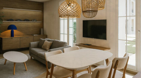 Programme immobilier neuf Les Ecuries du château d’Hanneucourt - Gargenville appartements et maisons dans château (78440) - Référence : 16358