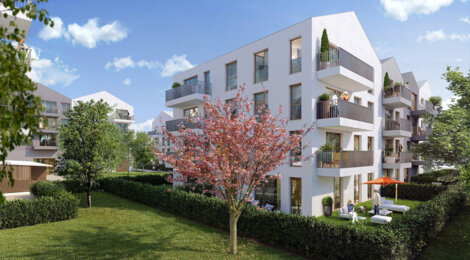 Programme immobilier neuf GREEN AVENUE - Garges-lès-Gonesse : Appartements T1–T4 avec jardins, balcons et stationnement sécurisé à 2 pas du RER (95140) - Référence : 4789