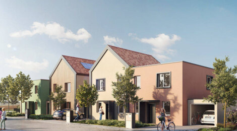Programme immobilier neuf L'EMPREINTE - Geispolsheim : Appartements T2–T4 et maisons avec jardins, domotique et chauffage au sol au cœur du village (67400) - Référence : 5896