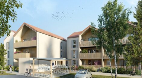 Programme immobilier neuf La Promenade   du Gave - Gelos proche du centre-ville de Pau (64110) - Référence : 10634