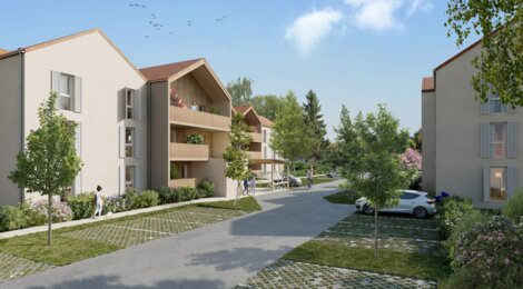 Programme immobilier neuf La Promenade   du Gave - Gelos proche du centre-ville de Pau (64110) - Référence : 10634