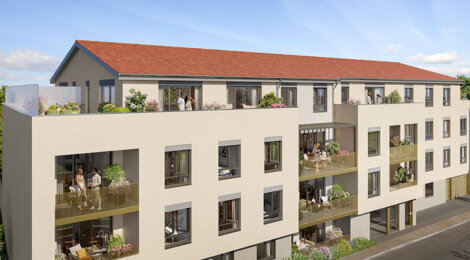 Programme immobilier neuf REFLETS D'ADELE - Genas à 25 minutes de Lyon dans un cadre verdoyant (69740) - Référence : 16978