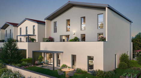 Programme immobilier neuf REFLETS D'ADELE - Genas à 25 minutes de Lyon dans un cadre verdoyant (69740) - Référence : 16978