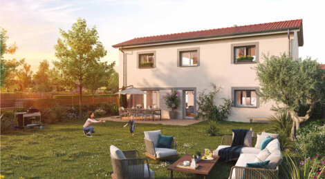 Programme immobilier neuf Les Villas Gambetta - Genas à proximité du  centre et aéroport (69740) - Référence : 16027