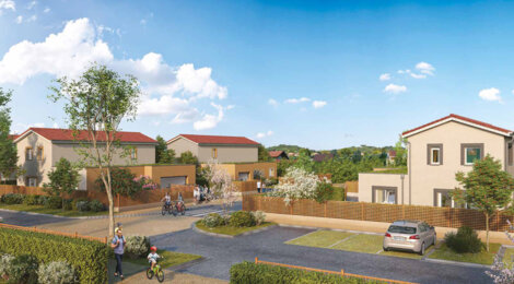 Programme immobilier neuf Les Villas Gambetta - Genas à proximité du  centre et aéroport (69740) - Référence : 16027