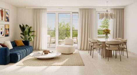 Programme immobilier neuf Auréa - Genas proche zone d'activité Mi-Plaine et centre-ville (69740) - Référence : 14016