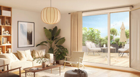 Programme immobilier neuf HANA - Gennevilliers à proximité du parc des Chanteraines (92230) - Référence : 16211