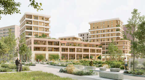 Programme immobilier neuf Coeur des Agnettes - Gennevilliers appartements lumineux proche future ligne 15 (92230) - Référence : 17651