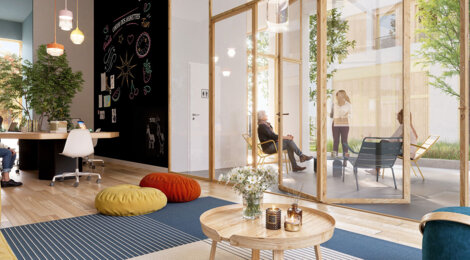 Programme immobilier neuf Coeur des Agnettes - Gennevilliers appartements lumineux proche future ligne 15 (92230) - Référence : 17651