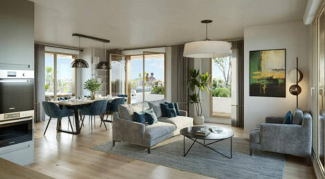 Programme immobilier neuf SERENE - Gennevilliers proche métro Les Agnettes à 300 m (92230) - Référence : 16271