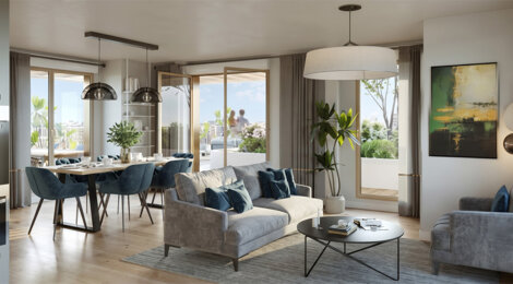 Programme immobilier neuf Serene C - Gennevilliers proche métro Les Agnettes à 300 m (92230) - Référence : 18339