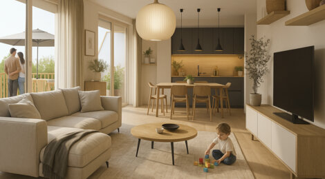 Programme immobilier neuf Les Terrasses de Gentilly (94) - Gentilly à deux pas du centre et du métro 14 et RER B (94250) - Référence : 16743