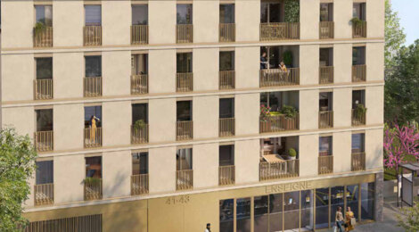 Programme immobilier neuf Les Terrasses de Gentilly (94) - Gentilly à deux pas du centre et du métro 14 et RER B (94250) - Référence : 16743