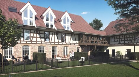 Programme immobilier neuf LA MANUFACTURE DU PARC - Gerstheim réhabilitation  aux portes de Strasbourg en 25 min (67150) - Référence : 15942