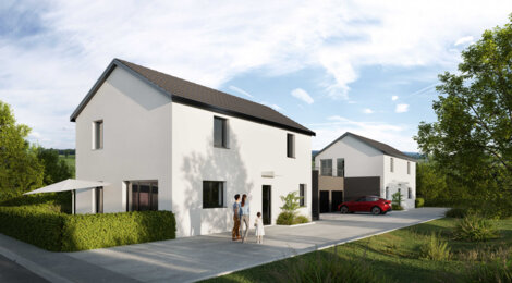 Programme immobilier neuf Les duos des Lilas - Geudertheim proche de Brumath (67170) - Référence : 8450