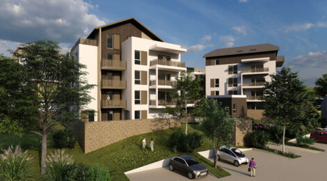 Programme immobilier neuf RE'SOURCE - Gex résidence proche centre ville (01170) - Référence : 8497