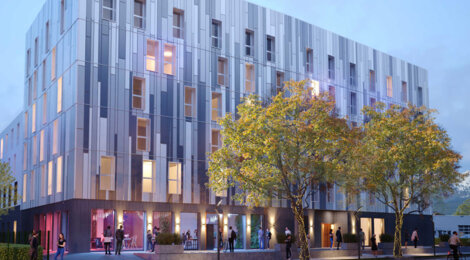Programme immobilier neuf ALTAIR - Gières studios étudiants sur le campus grenoblois (38610) - Référence : 14111