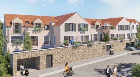 Programme immobilier neuf Coeur de ville - Le Clos de L'Yvette - Gif-sur-Yvette : appartements neufs du 2 au 5 pièces proche gare RER B (91190) - Référence : 15433