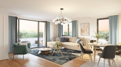Programme immobilier neuf Coeur de ville - Le Clos de L'Yvette - Gif-sur-Yvette : appartements neufs du 2 au 5 pièces proche gare RER B (91190) - Référence : 15433