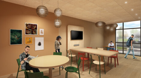 Programme immobilier neuf RESIDENCE UPSILON -  Gif-sur-Yvette : résidence co-living LMNP proche du RER B (91190) - Référence : 7872