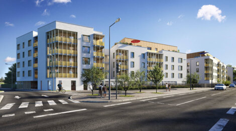 Programme immobilier neuf LE STADIUM - Givors : appartements neufs du 2 au 5 pièces proche gare Givors-Canal (69700) - Référence : 15244