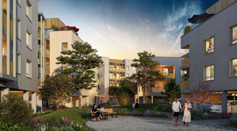 Programme immobilier neuf LE STADIUM - Givors : appartements neufs du 2 au 5 pièces proche gare Givors-Canal (69700) - Référence : 15244