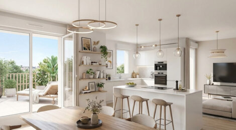 Programme immobilier neuf Le Clos de la Verrerie - Givors proche Lyon avec accès TER rapide et cadre naturel (69700) - Référence : 17087
