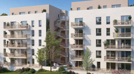 Programme immobilier neuf Le Clos de la Verrerie - Givors proche Lyon avec accès TER rapide et cadre naturel (69700) - Référence : 17087