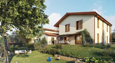 Programme immobilier neuf Hameau des coteaux - Gleizé cadre pavillonnaire à 8 min de la gare TER (69400) - Référence : 17808