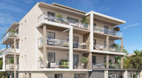 Programme immobilier neuf MIRAMARE - Golfe Juan réhabilitation face au plage (06220) - Référence : 14330