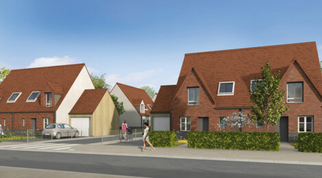 Programme immobilier neuf LE CLOS DES LILAS - Gondecourt  proche du centre (59147) - Référence : 15795