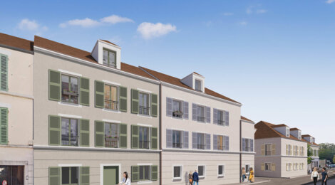 Programme immobilier neuf Le Clos du Centre - Gonesse à 100 m du bus vers le RER D (95500) - Référence : 16470
