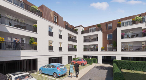 Programme immobilier neuf Le Clos du Centre - Gonesse à 100 m du bus vers le RER D (95500) - Référence : 16470
