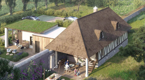 Programme immobilier neuf Les Dépendances du Manoir -- LE HAVRE - Gonfreville-l'Orcher proche Le Havre dans un domaine historique (76700) - Référence : 17133