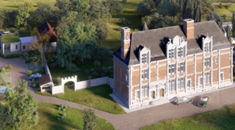 Programme immobilier neuf Les Dépendances du Manoir -- LE HAVRE - Gonfreville-l'Orcher proche Le Havre dans un domaine historique (76700) - Référence : 17133