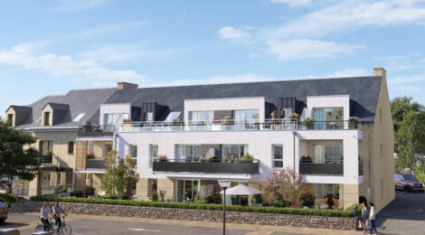 Programme immobilier neuf LA VILLA DE L'ODET - Gouesnach au cœur du bourg près de l’Odet (29950) - Référence : 12549