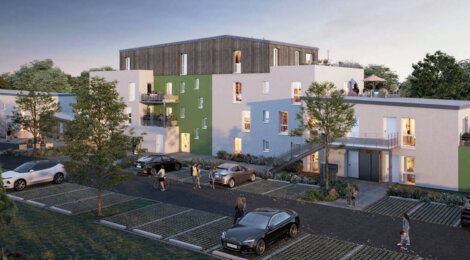 Programme immobilier neuf Symbioz - Gouesnou au coeur du quartier de Penhoat (29850) - Référence : 9982