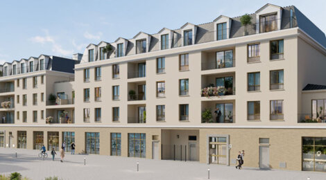 Programme immobilier neuf Le Plaza - Goussainville à 4 min à pied du RER D (95190) - Référence : 17094
