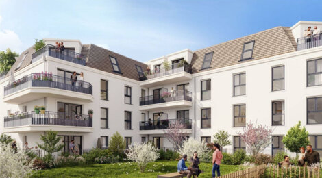 Programme immobilier neuf Carré Coubertin - Goussainville écoquartier connecté au RER D (95190) - Référence : 16481