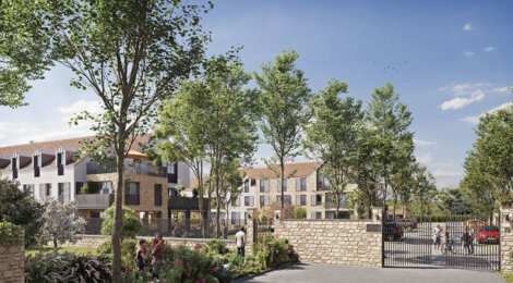 Programme immobilier neuf Carré de Diane - Gouvieux maisons et appartements près du centre-ville (60270) - Référence : 12451