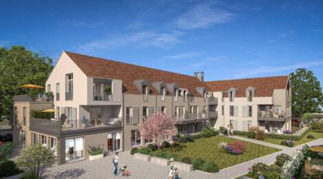 Programme immobilier neuf Carré de Diane - Gouvieux maisons et appartements près du centre-ville (60270) - Référence : 12451