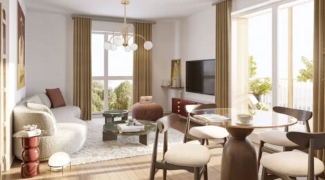 Programme immobilier neuf VILLA DES IMPRESSIONNISTES - Grande-Synthe, cadre de vie verdoyant à proximité immédiate de Dunkerque (59760) - Référence : 17123